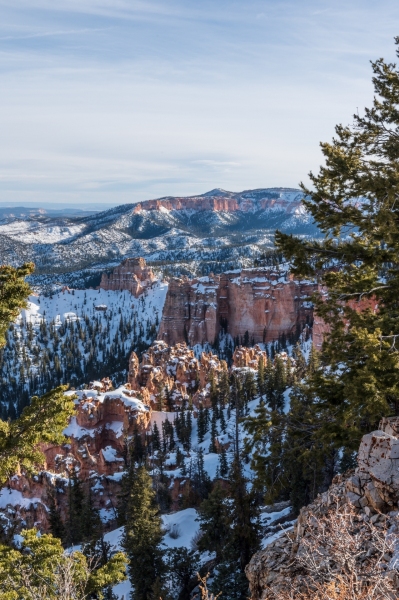 Wintertime in Bryce Canyon, Utah photographed by Adventure Photographer, Dailyn Matthews