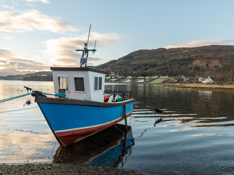Loch Portree, Isle of Skye, Scotland photographed by Adventure Photographer, Dailyn Matthews