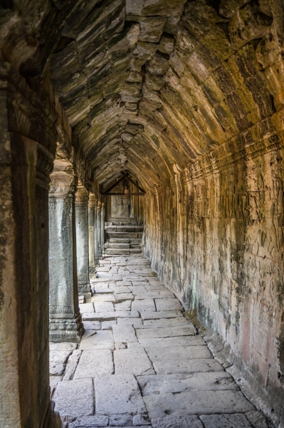 Inside Angkor Wat Temple, Siem Reap, Cambodia photographed by Adventure Photographer, Dailyn Matthews
