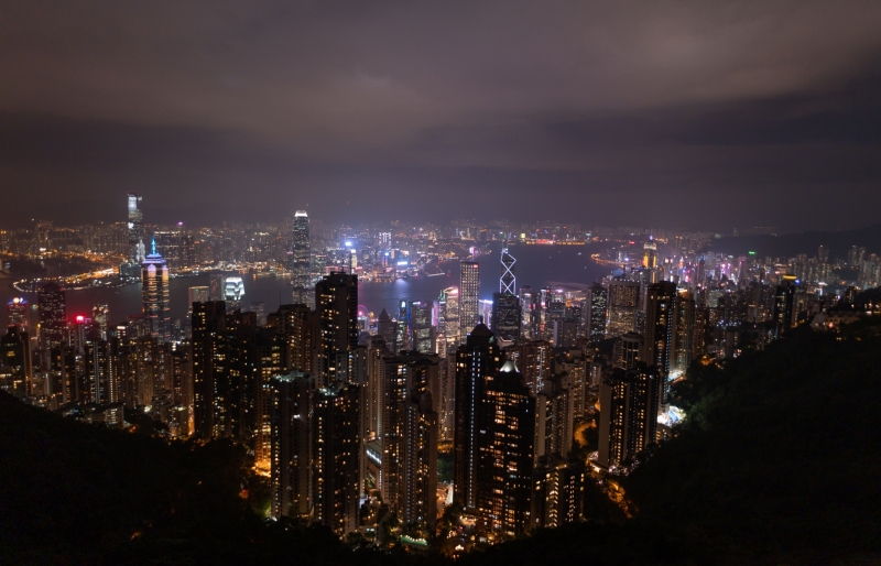 Sparkling Hong Kong skyline photographed by Adventure Photographer, Dailyn Matthews