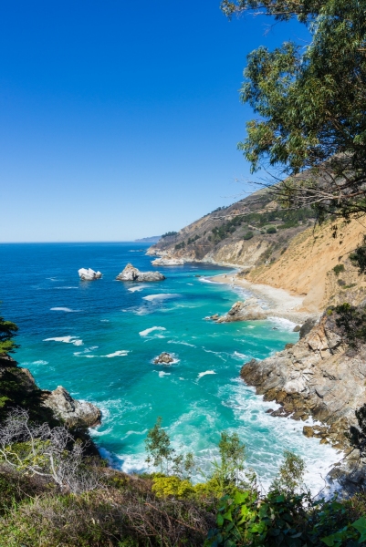 Big Sur coastline in California along Highway One photographed by Adventure Photographer, Dailyn Matthews