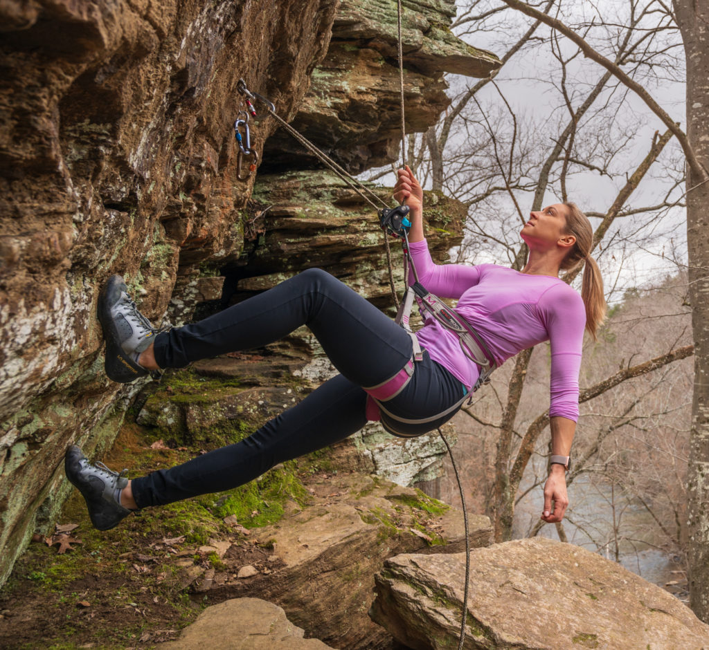 La Sportiva rock climbing shoes campaign photographed by Dailyn Matthews, Adventure Photographer